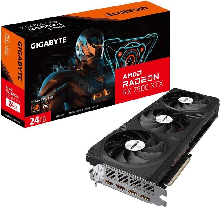 Productafbeelding Gigabyte Radeon RX7900XTX GAMING OC GDDR6 2xHDMI 2xDP (24 GB)