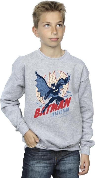 Produktbild Batman Into Action Sweatshirt Jungen (140, 146)