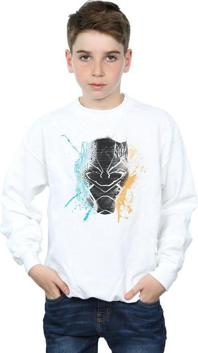 Immagine prodotto Black Panther Splash Felpa Ragazzi (140, 146)