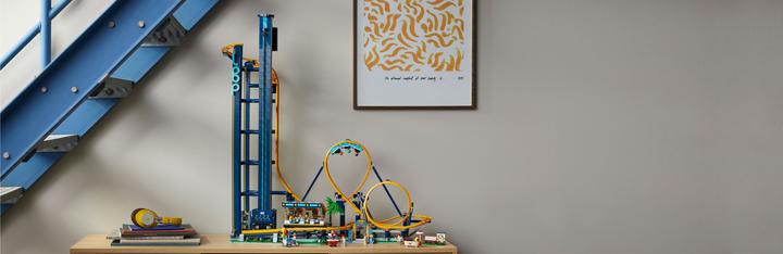 Actual product image LEGO Looping roller coaster (10303, LEGO Icons, LEGO Rare Sets)