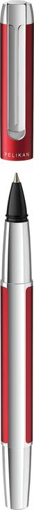 Actual product image Pelikan Rollerball Pura, Bordeaux (Silver, Bordeaux red, 1 x)