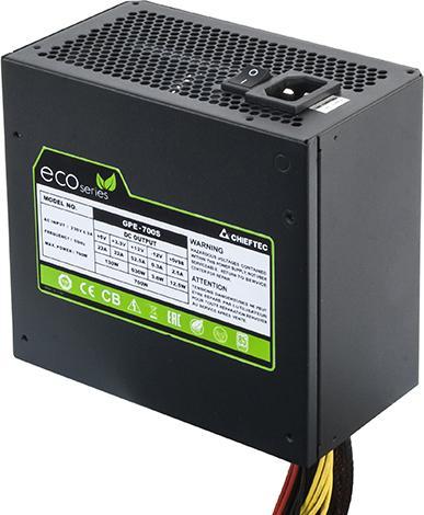 Actual product image Chieftec ECO Series GPE-500S (500 W)