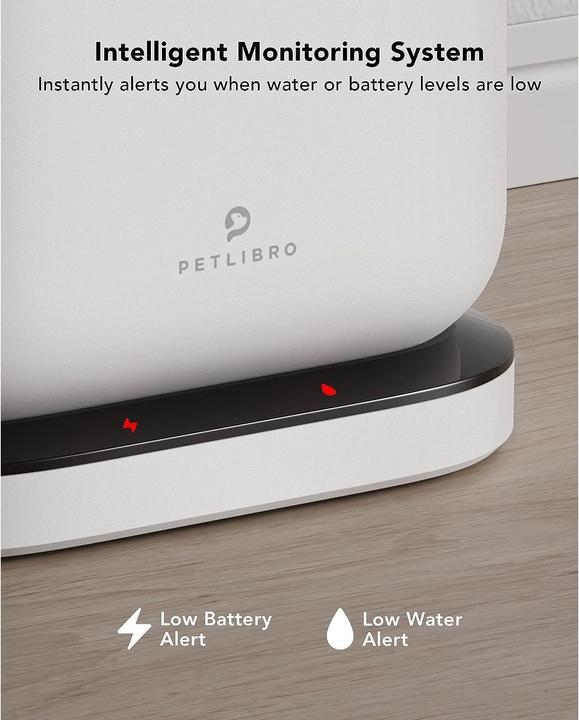 Actual product image Petlibro Dockstream Battery-Operated Water Fountain (2.50 l)