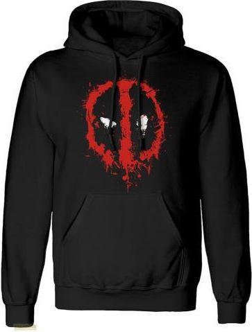 Heroes Inc Marvel - T-shirt unisexe Noir Deadpool Splat- M (M)