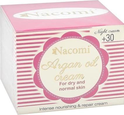 Produktbild Nacomi NACOMI Argan Oil Cream 30+ krem arganowy z kwasem hialuronowym na noc 50ml (50 ml, Nachtcreme)