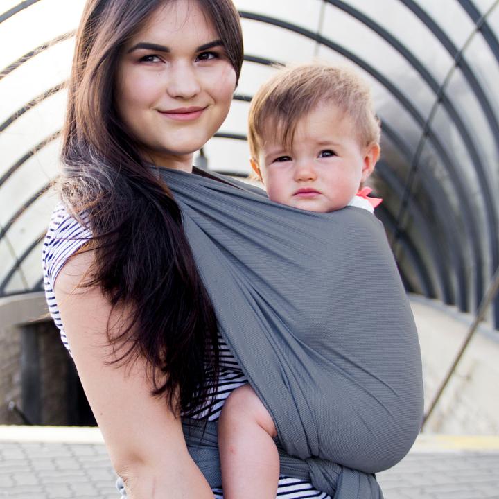 Actual product image Hoppediz Babytragetuch Tragetuch ultraleicht (4.60 m)