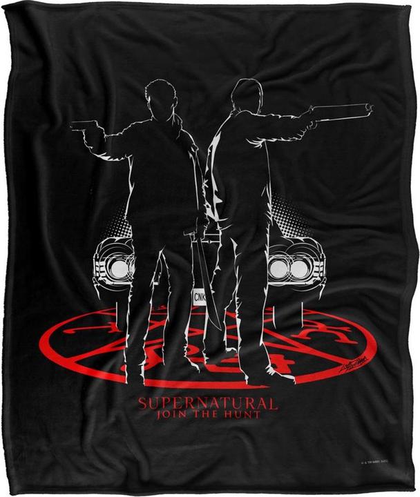 Actual product image Supernatural Silhouette Blanket (152 x 127 cm)