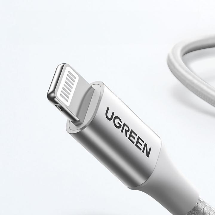Actual product image Ugreen Lightning to USB-C 2.0 Cable (1 m, USB 2.0)