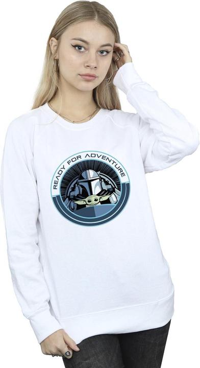Image du produit Star Wars - Sweat THE MANDALORIAN GROGU READY FOR ADVENTURE - Femme (XXL)