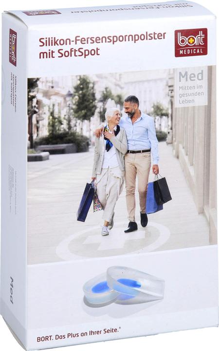 Bort Medical Silikon Fersenspornpolst M-42 SoftSpot (Fussdeodorant & -puder)