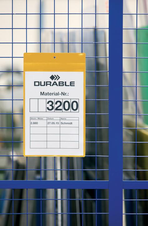 Actual product image Durable Marking pockets with neodymium magnet (A4 portrait)