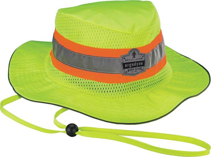 Ergodyne Kühlender Ranger-Sonnenhut Chill-Its 8935MF Hi-Vis, lime, Grösse S/M (S/M)