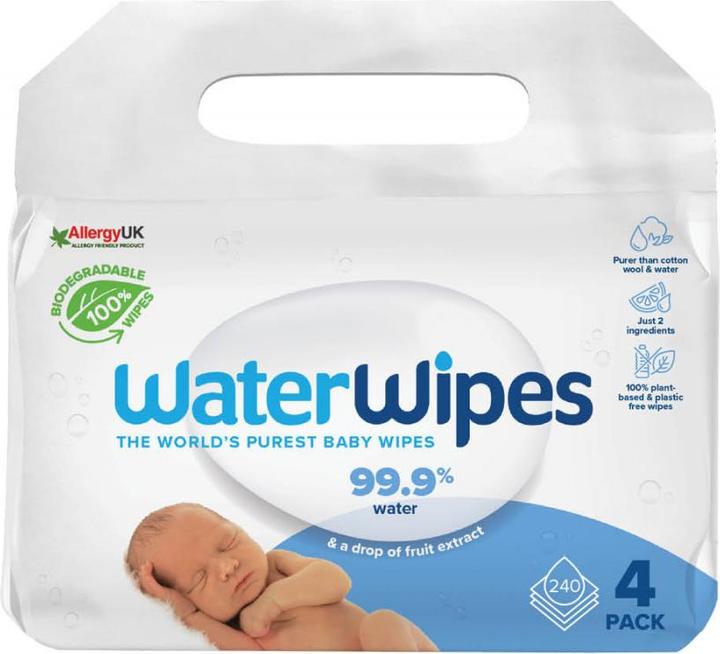Actual product image WaterWipes Wet wipes (240 Piece)