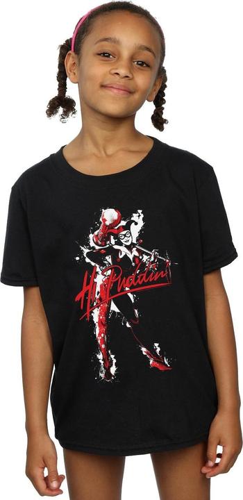Image du produit - T-shirt HARLEY QUINN HI PUDDIN - Fille (128)
