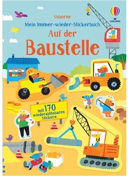 My always again sticker book: On the construction site
