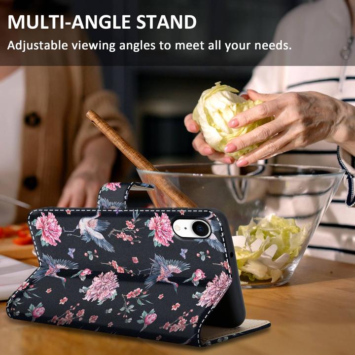 Actual product image Cadorabo Book cover with print (Apple iPhone XR)