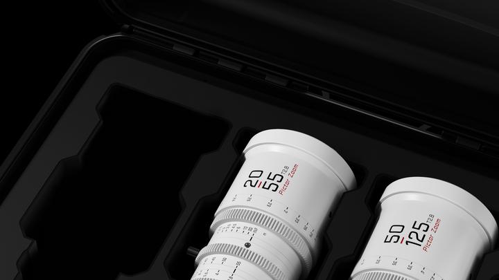 Produktbild Dzofilm Pictor Zoom 2-Lens Kit (50-125/20-55 T2.8) White (L-Mount)