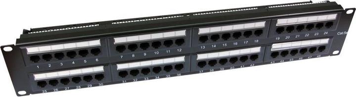 Image du produit Cables Direct CDL 48 Port NL Cat5e Panneau de brassage