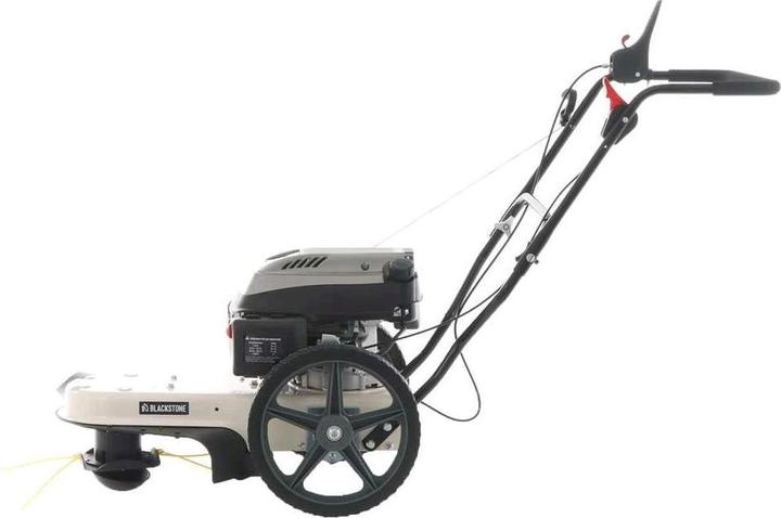 Actual product image Blackstone 4-stroke motorised scythe with petrol-driven wheels