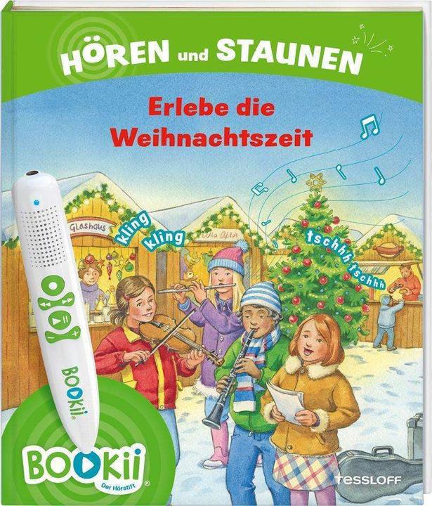 Immagine prodotto Tessloff BOOKii® Hören und Staunen Erlebe die Weihnachtszeit (Tedesco, Andrea Weller-Essers, Ute Simon, 2022)