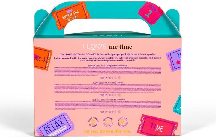 Actual product image I Love ME Time Pamper Pack 3 x 250 ml (Body care set)