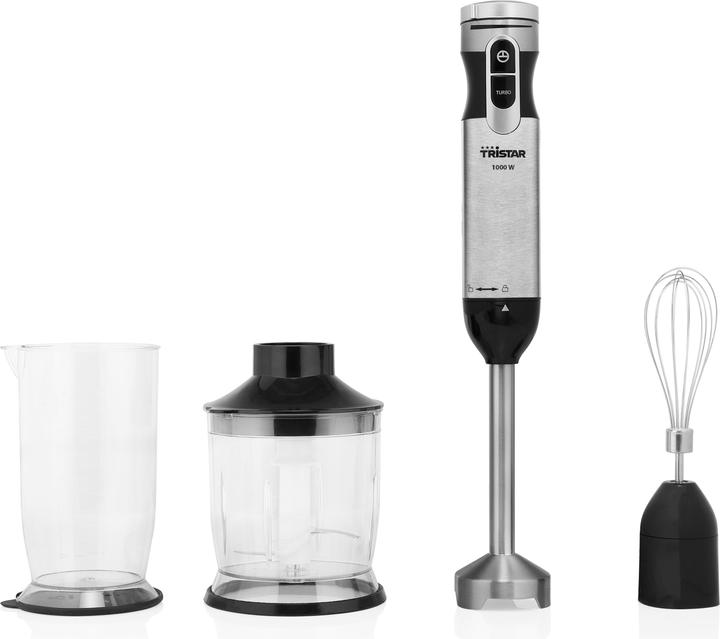 Actual product image Tristar Hand blender set 1000 W, metal