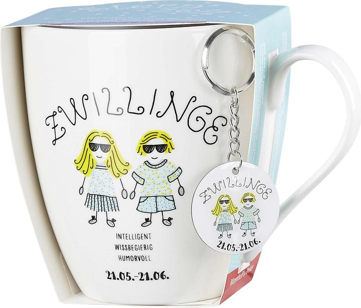 Produktbild Ritzenhoff & Breker Jumbo-Tasse 650 ml. Sternzeichen Zwillinge (650 ml, 1 x)