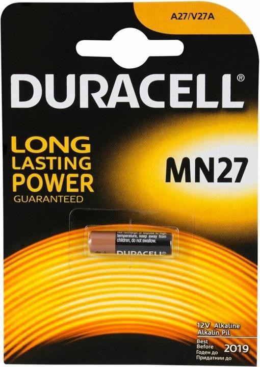 Produktbild Duracell Electronics (1 Stk., A27, 20 mAh)