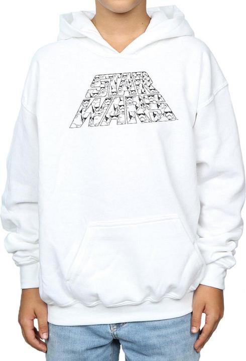 Image du produit Star Wars - Sweat à capuche THE RISE OF SKYWALKER TROOPER FILLED LOGO - Garçon (104)