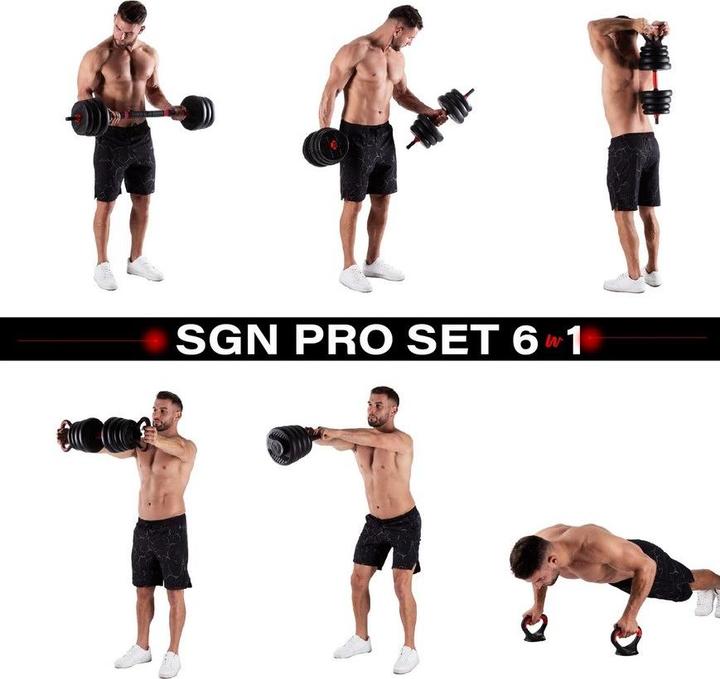Produktbild HMS 6in1 SGN120 Set (4 x 0.75 kg)