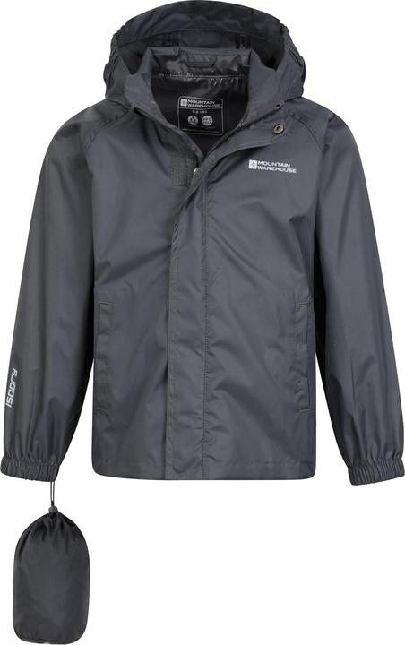 Actual product image Mountain Warehouse Childrens/Kids Pakka II Waterproof Jacket (146, 152)