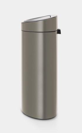 Productafbeelding Brabantia Vuilnisbak Touch Bin Nieuw, recycle, 23+10 L Platinum (33 l)