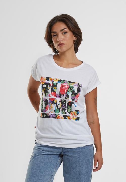 Produktbild Merchcode Ladies RUN DMC Floral Tee (XS)