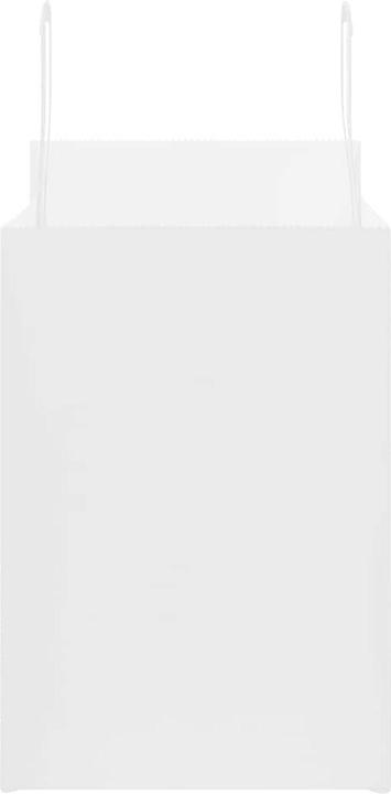 Actual product image VidaXL Kraft paper bags 50 pcs. with handle white 32x17x25 cm paper bag (Gift bag, 50 x)