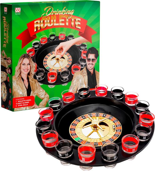 Actual product image Widmann Roulette drinking game