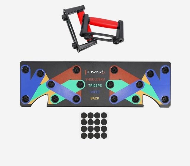 Actual product image HMS Pu10 Red Multifunctional Push-Up-Board