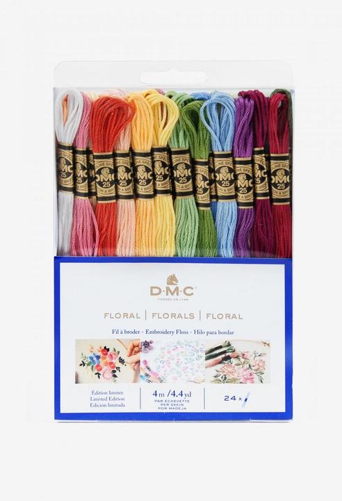 Image du produit DMC set de fils à broder Fleurs (96 m)