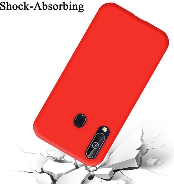 Actual product image Cadorabo TPU Liquid Silicone Case Cover (Samsung Galaxy A60, Samsung Galaxy M40)