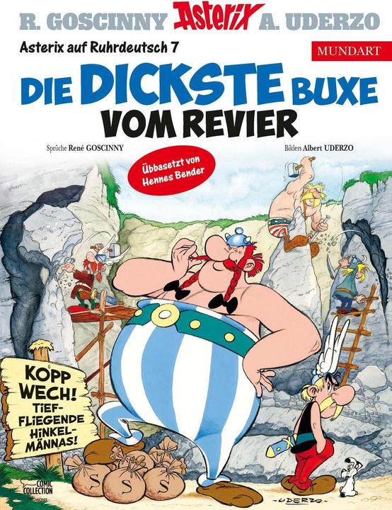 Actual product image Asterix: Die Dickste Buxe vom Revier (German, René Goscinny, Albert Uderzo, 2022)