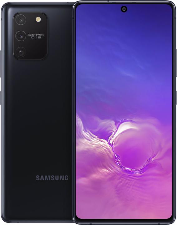 Samsung Galaxy S10 Lite DE-Version (128 GB, Prism Black, 6.70", Dual SIM, 48 Mpx, 4G)