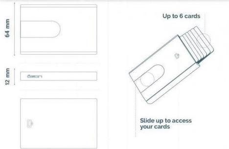 Produktbild Ögon Kreditkartenetui STONE GREY Slider