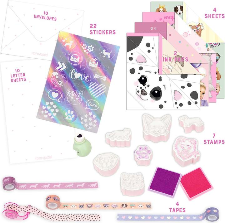 Actual product image Top Model TOPModel Love Letter Set KTTY and DOGGY ( 0412881 )