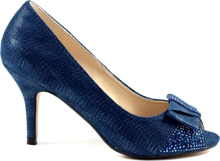 Produktbild Lunar Mira Diamante Peep Toe Court Schuhe (39)