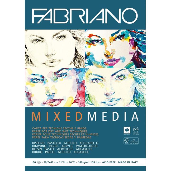 Produktbild Fabriano Mixed Media (A3, Blanko)