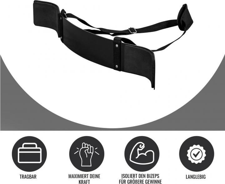 Actual product image Gorilla Sports Biceps Triceps Isolator