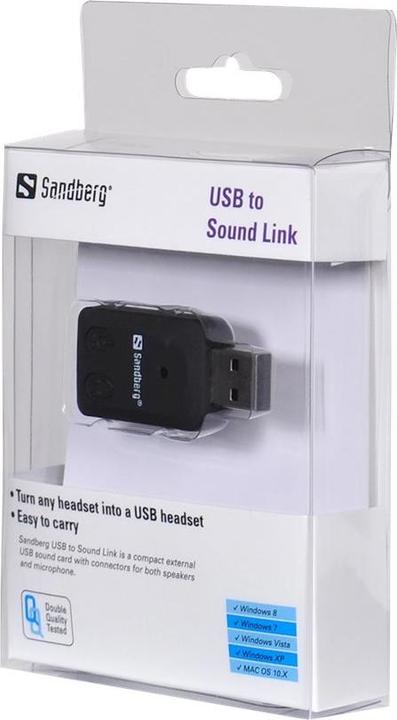 Produktbild Sandberg USB to Sound Link (USB)
