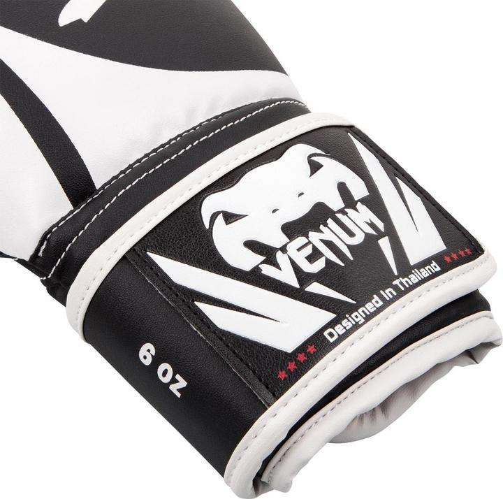 Immagine prodotto Venum Guanti da boxe Challenger 2.0 per bambini - nero/bianco (4 OZ, Taglia unica)