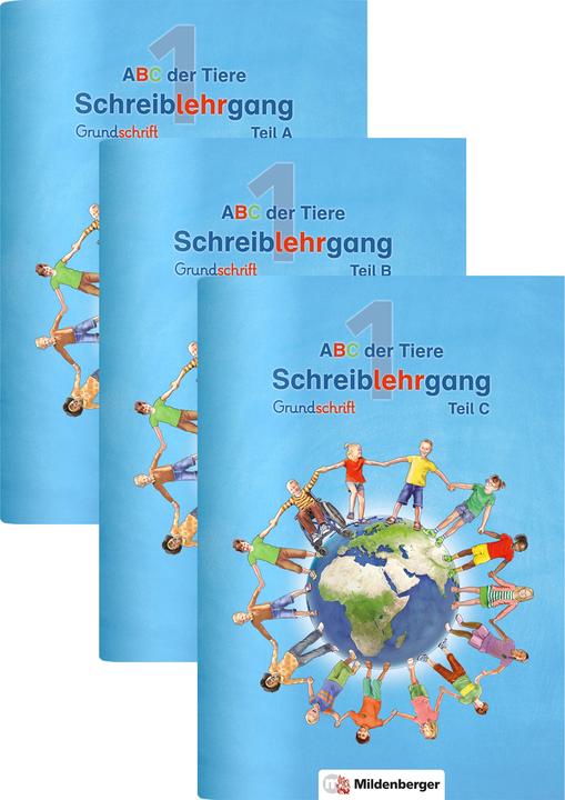 Produktbild ABC der Tiere 1 - Schreiblehrgang Grundschrift, Teil A, B und C · Neubearbeitung (Deutsch, Klaus Kuhn, Kerstin Mrowka-Nienstedt, Heike Treiber, 2024)