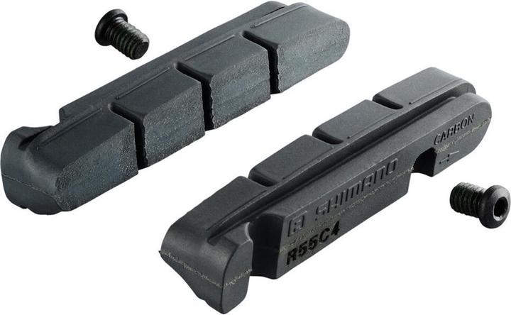 Actual product image Shimano Dura ace R55C4 for carbon rims with mounting. Pair of blisters (Shimano, Rubber)