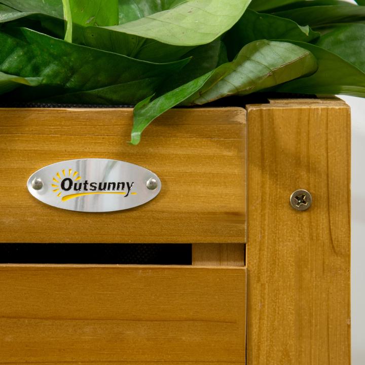Actual product image Outsunny Raised bed with work surface
